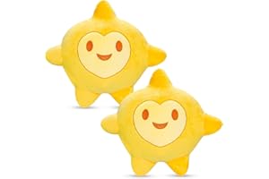 Atuoxing 2 Pièces Peluche Wish Star Poupée, 25CM Wish Star Toys, Star from Wish Plush Toys pour Enfants, Cute Star Stuffed Plushie