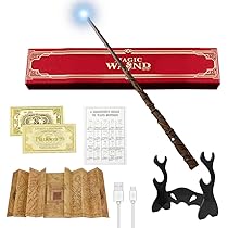 Bacchetta Magica Di Hermione Granger Con Luce | 37cm Con USB E Accessori | Regalo Per Appassionati Di Harry Potter - Foto 6