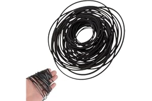 USTNIR 50 pièces Reconstruction de réparation de Courroie Universelle de Ceinture de Bande de Cassette de mélange