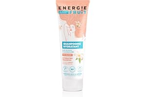 ENERGIE FRUIT | Shampoing sans Sulfate | Monoï & Macadamia BIO | Cheveux Secs Abimés | Vegan | 250 ml