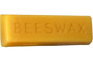 BESTE KERZE HERSTELLUNG PRÄMIE QUALITÄT VERDREIFACHEN FILTER Hand Poured Beeswax Bars 100% Natural and Organic, Raw Pure Cosmetic Quality Adhesive Filtered, 1 Bar