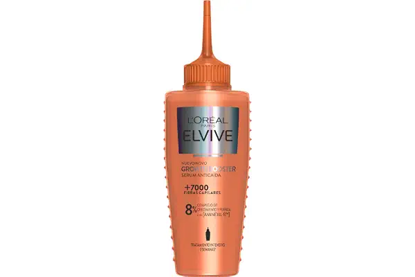 L'Oréal Paris Elvive Growth Booster Serúm Tratamiento Anticaída, 100ml | Formulado con Aminexil-R™, Estimula el Crecimiento del Pelo, Fortalece y Incrementa Densidad Capilar, Clinicamente Testado