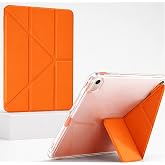 Coverzone Samsung Galaxy Tab S10 Lite ile uyumlu Kılıf SM-X400 Saydam Arka Kapak Flip Smart Cover Katlanabilir Standlı Darbe 