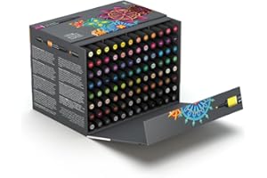 Winsor & Newton - Set de Rotuladores ProMarker, 96 Unidades, Colores Surtidos