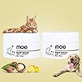 Moe Puppy Natural Paw Balm for Dogs & Cats | Lick Safe Paw Balm for Cracked & Dry Paws and Nose | Heals, Repairs & Moisturizes Paws, Elbows & Dry Itchy Nose (30 g) (Pack of 2)