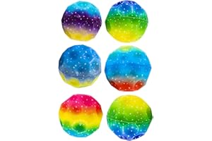 Binggunyo Astro Jump Ball Original, Moon Ball, Springende Bälle,Space Theme Bouncy Balls, Planeten Hüpfbälle, Super High Bouncing Bounciest Lightweight Foam