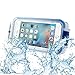 Produktbild Pixco IPX8 SGS 30M Handy Wasserdichte Tasche Wasserdichte Hülle, mit Bluetooth Kontroller passend für smartphone wie iPhone 6/6s/6 Plus/6S Plus/7/7 Plus 8/8 Plus, Samusung edge S7/Galexy C7/Note 7 (Blau)