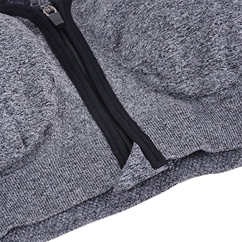 Encounter Damen Max Sport BH Reißverschluss Voll Cup Ringerrücken Bügellos und Abnehmbare Polsterung - 7