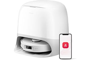 roborock Qrevo Curv S5X Robot Vacuum and Mop, 18500 Pa, Zero-Tangling System, FlexiArm Side Brush&Mop, 75°C Hot Water Mop Washing, Intelligent Dirt Detection, Self-Cleaning Multifunctional Dock 3.0