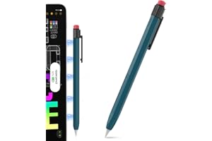 TRONWIN Klassische Hülle für Apple Pencil 2. Generation Silikonhülle Apple Pencil 2 Anti-Rutsch Schutzhülle kompatibel mit Apple Pencil 2. Generation (Tiefgrün)