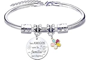 QTQTLP Regalos Amigos Pulseras Amigos Pulseras Amistad Mujeres Regalos de Graduación Regalos de Cumpleaños, Regalos de Pulsera para Mujeres, Regalos Creativos para Amigos