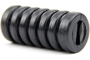 BISOMO Fußschalthebel Gummi, Fußschaltgummi in Schwarz, neue Form für Simson S50, S51, S53, S70, S83, SR50, SR80, Moped, Roller