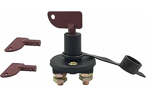 SENB Universal Battery Switch Cut off Power kill Swtich with 3X keys For Car Boat Van truck