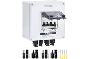 DIHOOL DC, sistema PV, DC12V-DC400V, 2 polos, 2 polos, 30A, disyuntor solar impermeable IP67 (2 en 2 apagado)