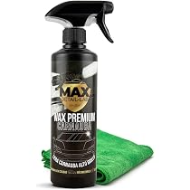 Polish Et Rénovateur Pour Plastiques Intérieurs Voiture - Spray Brillant Et Crème - 2 Pièces - Pour Tableau De Bord, Pneus, Cuir