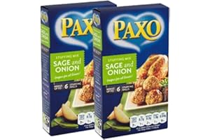 GREENEST Stuffing bundle containing Paxo Sage and Onion Stuffing Mix, 170 g Box (Pack of 2)