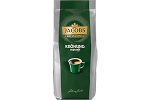 ‎JACOBS Jacobs Professional Krönung löslicher Bohnenkaffee, Instant Kaffee, 500 g im Vorteilsbeutel, für 280 Getränke