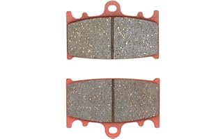 MEXITAL Plaquettes de frein céramique Avant pour ZXR 400 (89-90)/ZXR 400 R ZX 400 (91-94)/ZXR 750 ZX 750 Ninja ZX-7 ZX-7R (89-95)/ZZR 1100 ZX 1100 (93-01)/ZZR 1200 (ZX 1200 C) (02-04)