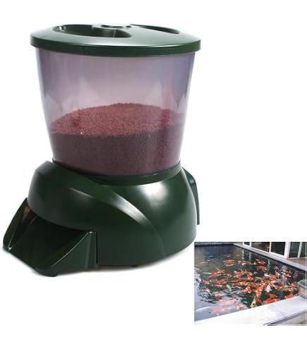 Alimentatore Automatico Per Pesci – Distributore Di Cibo Impermeabile Con Programmazione Oraria E Modalità Notte – Per Acquario, Stagno E Tartarughe