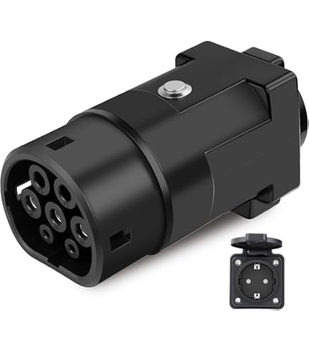 V2L Adapter Compatible with MG EV, 3.5KW 16A 220V Vehicle to Load Adapter, Type 2 Discharge, EV Type 2 to Schuko V2L Adapter Compatible with MG4, MG5, MG ZS EV
