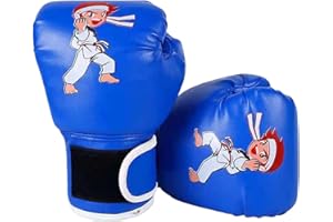 MURMAN Gants De Boxe Enfant 3 À 13 Ans, Gants De Boxe Muay Thai d'entrainement, Sparring Kickboxing MMA Boxing Gloves, Gants De Grappling pour MMA, Sparring Et Entraînement