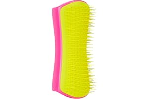 Tangle Teezer brosse chien et chat rose Pet Teezer - Brosse chien poil long demelant - Brosse anti poils animaux - Brosse pour chien et chat anti poil