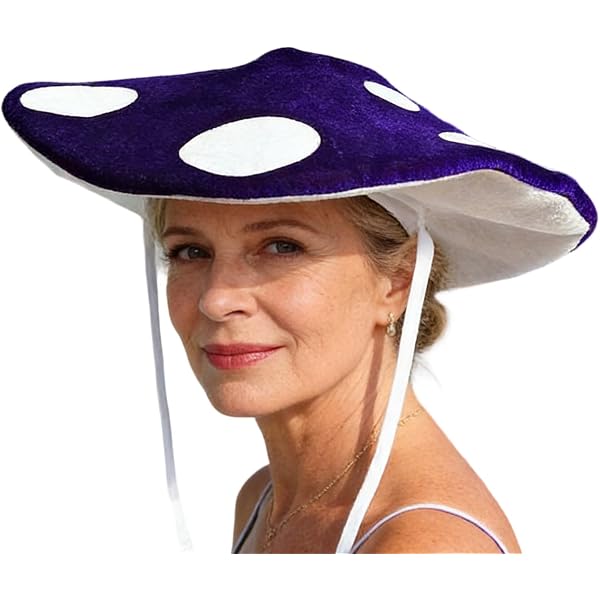 WIDMANN MILANO Chapeau Champignon Mouche Amanite Tue-Mouches Pour Adultes - Carnaval & Fêtes