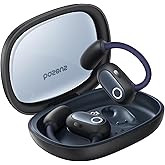 Baseus OS Eli Fit Open-Ear True Kablosuz Kulaklık, Kozmik Siyah