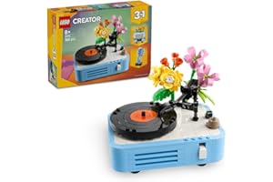 LEGO Creator 3in1 Record Player with Flowers Building Toy...