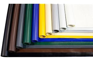 ANKO PLANEN PVC täckpresenning 700 g/m², tung, vattentät, UV-beständig och rivtålig – matt lastbilspresenning för trädgård, industri, pool och släp (grå, 3 m x 6 m)