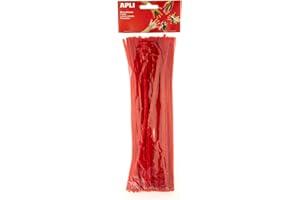 APLI KIDS Apli 13274 - Sachet de 50 chenilles rouges - 30 cm