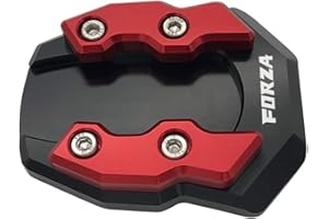 LongGreat Motorcycle Side Stand Enlarge Foot Pad Anti-Slip Kickstand Extension Plate Pad For Honda Forza 300 125 250 2017-2020