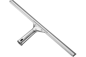 UNGER - Tergivetro professionale in acciaio INOX, 40,6 cm, per la pulizia di vetri e finestre, resistente, per risultati senza aloni