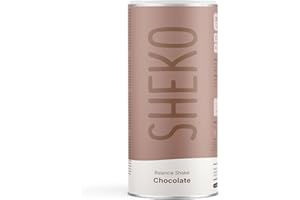 ‎SHEKO SHEKO Schokolade Mahlzeitersatz Shake | 25 Shakes pro Dose | Proteinreich, Glutenfrei & Natürlicher Geschmack | Diät Shakes zum Abnehmen