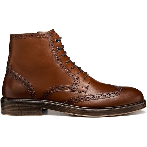 GEOX U TERENCE Heren Laarzen - BROWNCOTTO - Maat 43