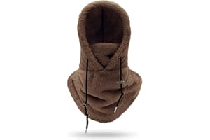 Michear Balaclava Windproof Ski Mask Winter Thermal Fleece Hood Winter Warm Outdoor Sports Face Covers Hat for Men Women