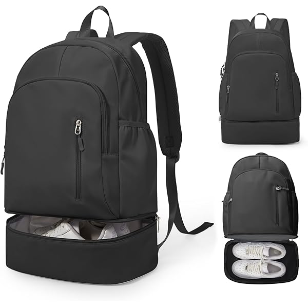 Zaino Winspansy Da Palestra E Viaggio Con Scomparto Scarpe E Tasca Bagnata – Impermeabile, PortaLaptop, Per Donne - 2