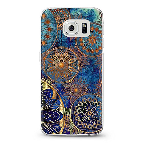 ITGM casetic | Teléfono Móvil para Samsung Galaxy S6 Cover Funda Carcasa Case diseño, Silicona TPU plástico, Oriental, Samsung S6