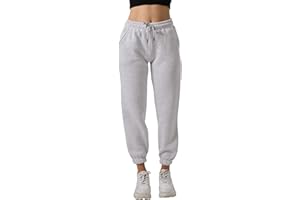 Endies Women’s Joggers – Fleece Lined 3-PLY Cotton Sweatpants, Thick Ladies Tracksuit Pants, Thermal Walking Trousers for Women, Warm Cuffed Jogging Bottoms, Soft Fleece Joggers for Winter