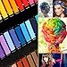 E-FAST® 12 Color DIY Hair Chalk Temporary Hair Color Pastel Hair Dye Set Non-toxic