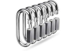 Quick Link, Ekunbuy 304 Stainless Steel Heavy Duty Clips Chain Connector Repair Link Buckle for Swing Outdoor Camping