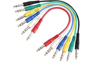 AH CABLES Adam Hall 3 Star Series 0,3 m 6,3 mm jack stereo do 6,3 mm jack stereo kabel krosowy stereo