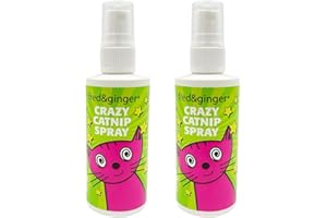 Fred & Ginger Catnip Spray for Cats 100ml Pheromone Spray for training and toys (1)