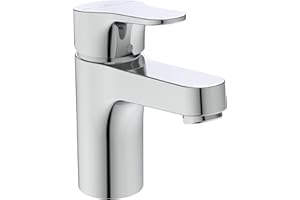 Ideal Standard - Cerabase, Miscelatore lavabo, Con piletta click-clack, Cromato
