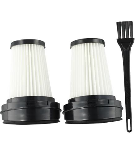 Vhbw Flachfaltenfilter – Kompatibel Mit Grundig Cyclonic 21.6V & Domo 21.6V Handstaubsauger, Waschbar, Für Saubere Raumluft Und Allergiker Geeignet