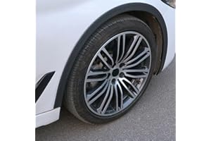 SPORTARC Protective Rubber Car Wheel Arch Trim 150cm Sleek Carbon Fiber Design for Various Vehicles