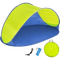 Tenda Da Campeggio TecTake Pop-Up 2 Posti - Montaggio Istantaneo, Impermeabile, Con Borsa E Picchetti - Foto 3