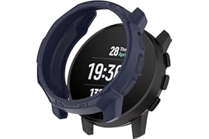 BBZ Pokrowiec kompatybilny z SUUNTO 9 Peak Pro, SUUNTO 9 Peak Watch Case, Ultra Smartwatch, silikonowe skórki, odporne na zarysowania, przezroczysta obudowa z TPU, SUUNTO 9 Peak, Silikon
