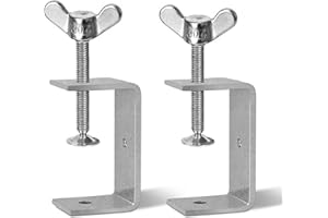 GOTHICBRIDE 2 sztuki zacisków C 85 mm, stal szlachetna, regulowany zacisk nośny do zacisków, spawania, stolarzy, zakres zacisku 45-78 mm