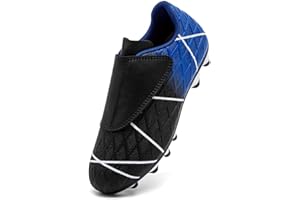 VTASQ Chaussures de Football Garçon Fille Chaussure de Foot Spike Crampons Adolescents Athlétisme Professionnel Entrainement Chaussures de Sport pour Extérieur